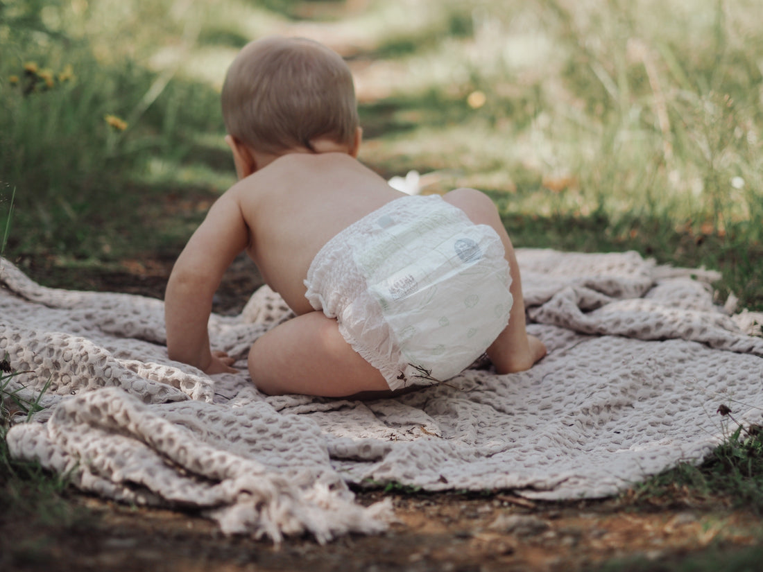Babypoep na zes weken