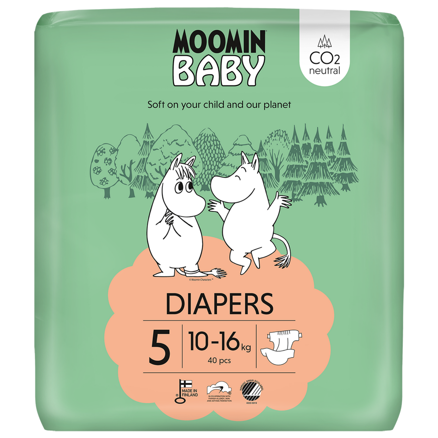 Open Diaper size 5