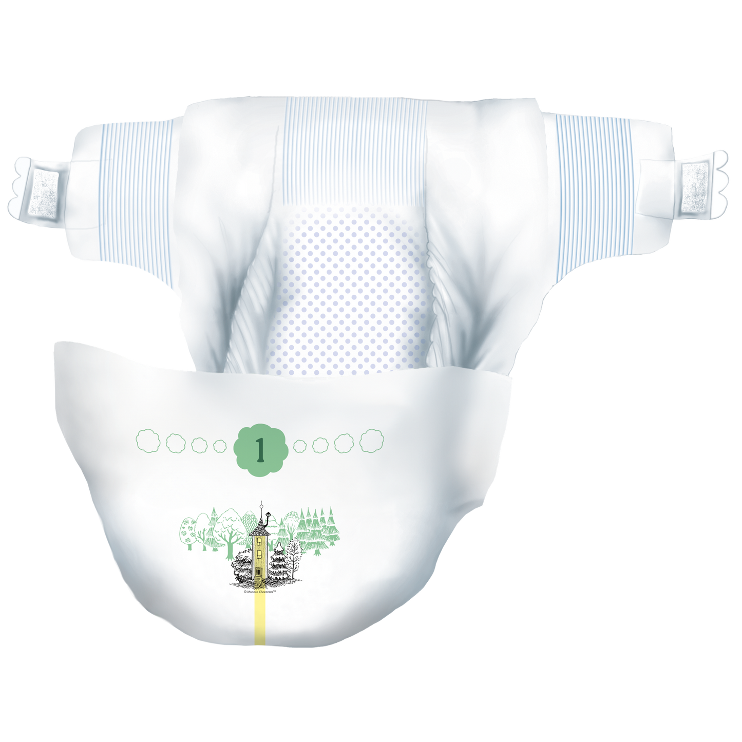 Open Diaper size 1