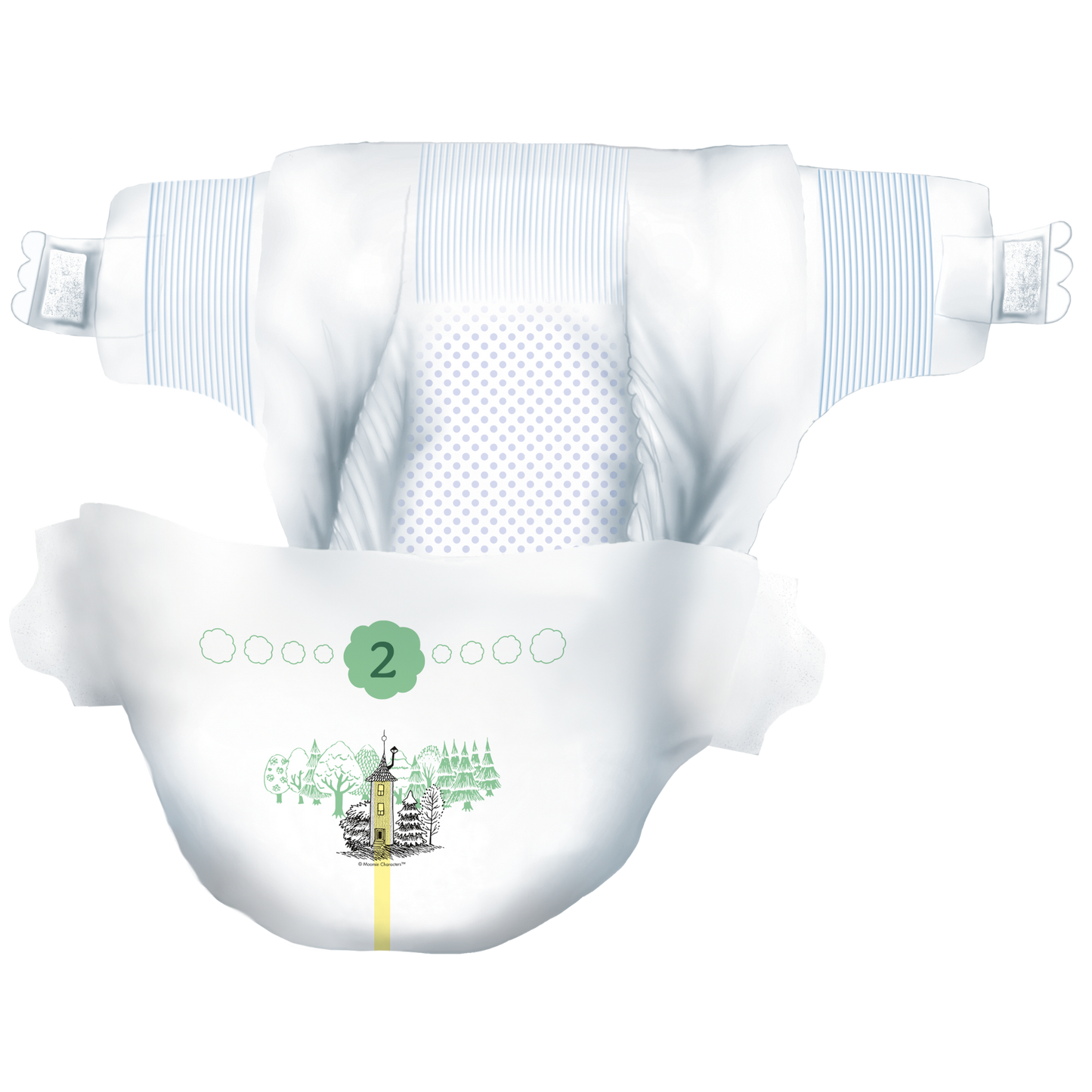 Open Diaper size 2