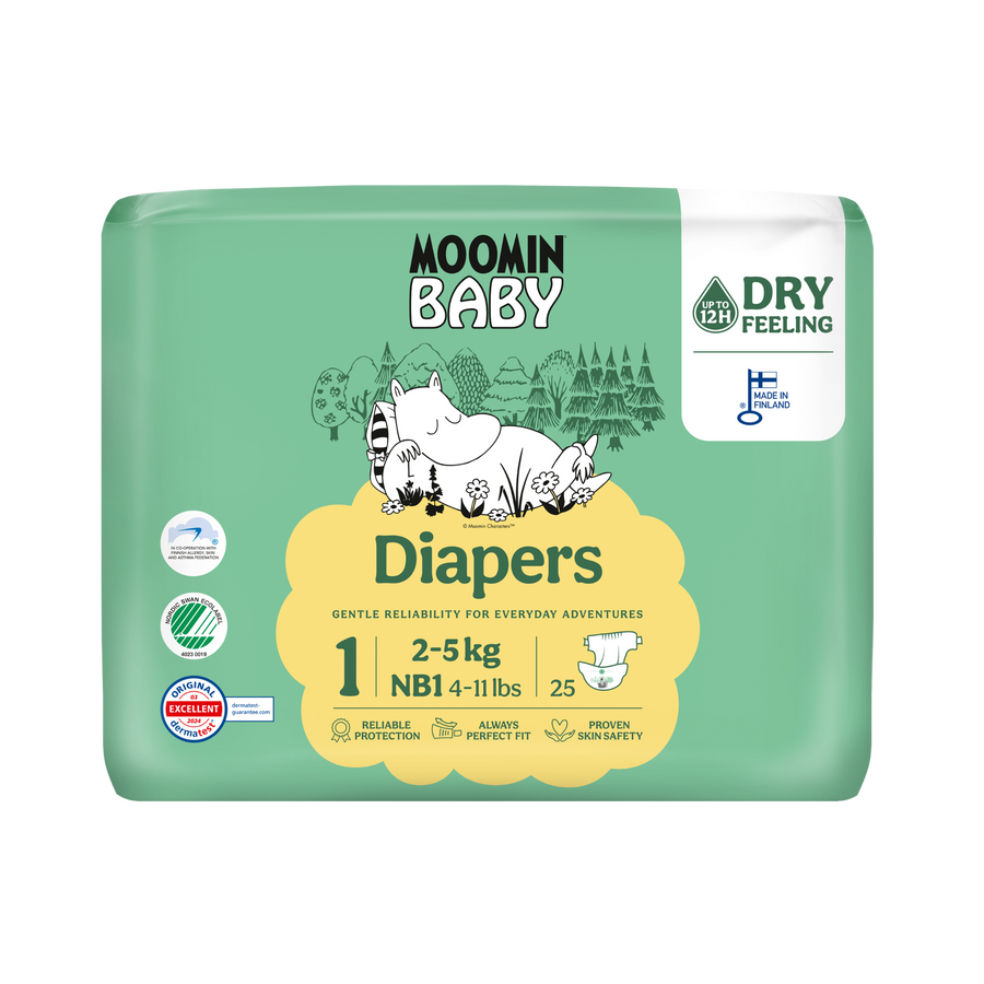 Open Diaper size 1 
